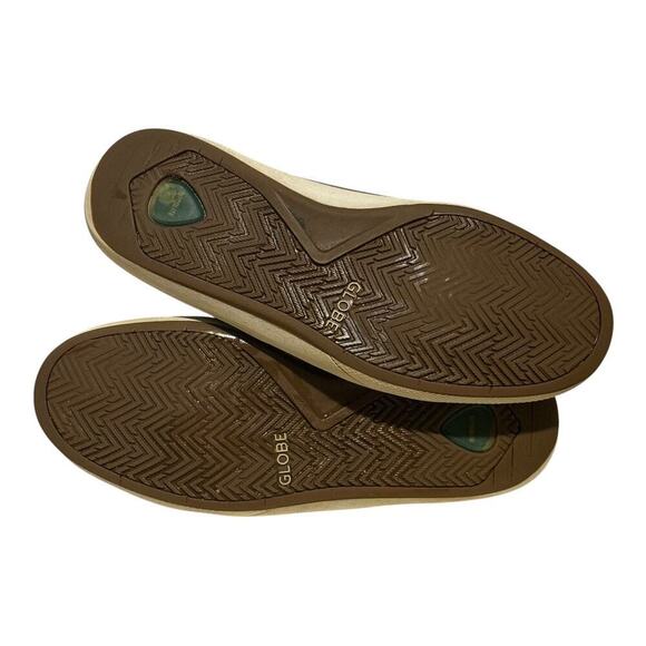 Globe Mahalo Appleyard Skate Shoes Brown Suede Men’s Size 11.5 Casual Low Top - Picture 9 of 9